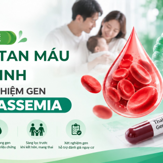 TÌM HIỂU VỀ BỆNH TAN MÁU BẨM SINH VÀ XÉT NGHIỆM GEN THALASSEMIA